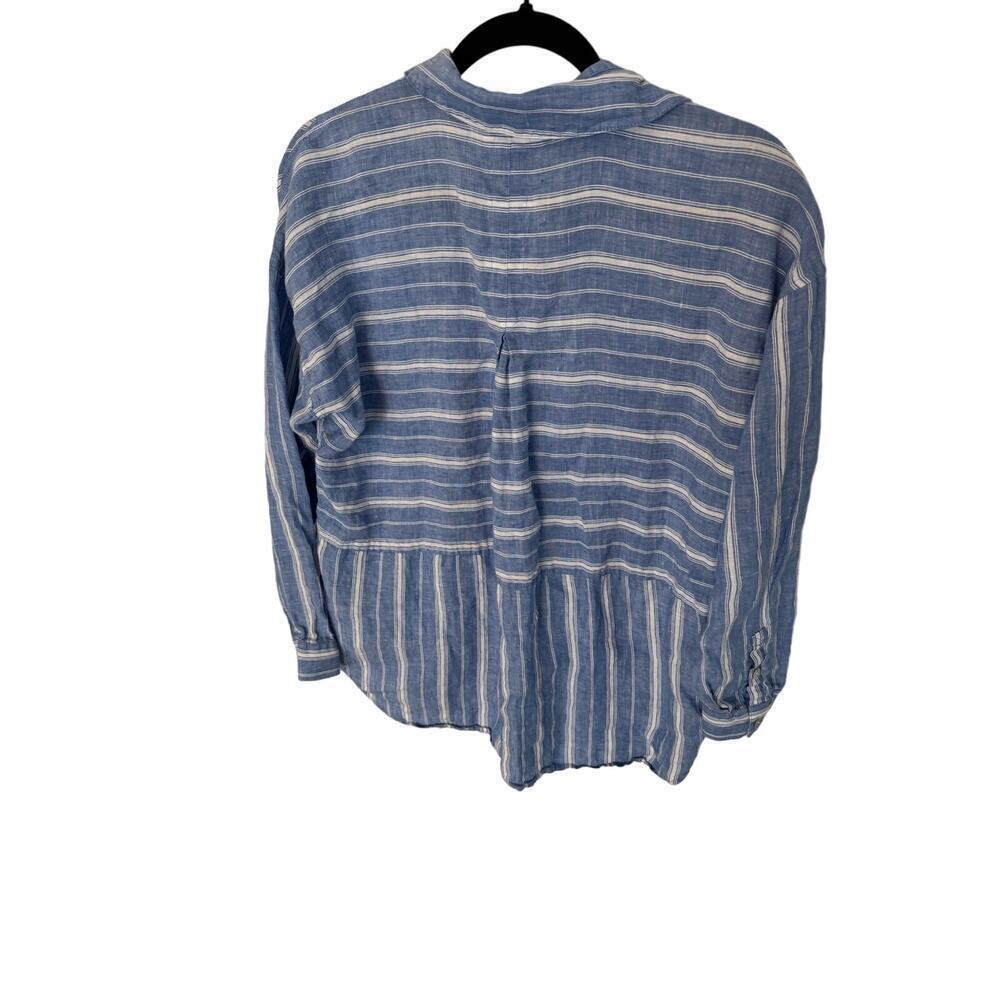 J. Jill Love Linen Top Size Small – Lightweight Summer Coastal Style​ - Picture 2 of 4